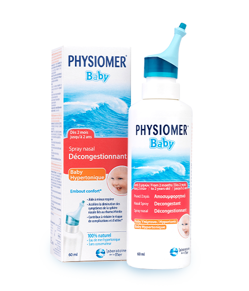 Acheter Physiomer Bébé hypertonique nettoyage des fosses nasales Spray  nasal 60ml ? Maintenant pour € 8.57 chez Viata